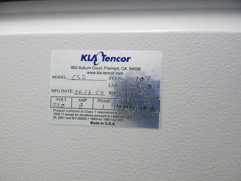 KLA-Tencor Candela CS 2 Surface Analyzer