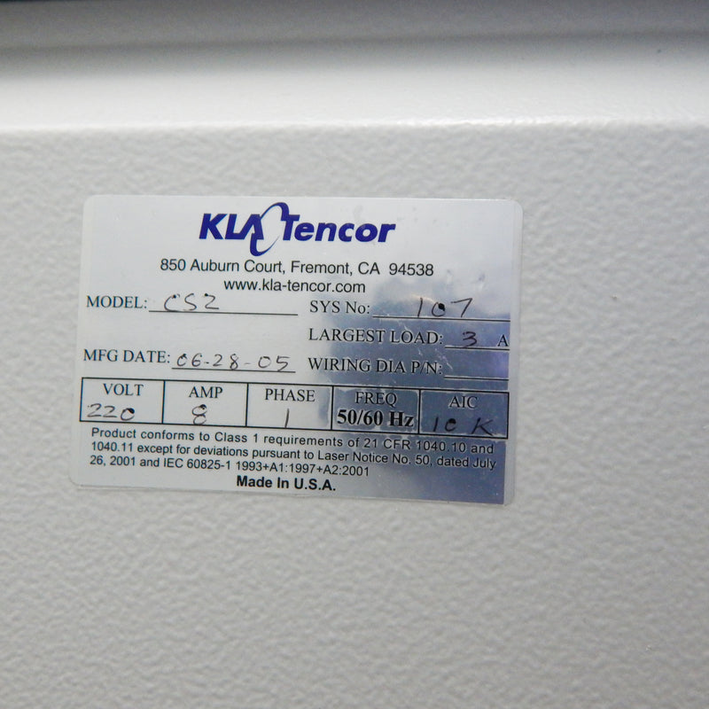 KLA-Tencor Candela CS 2 Surface Analyzer