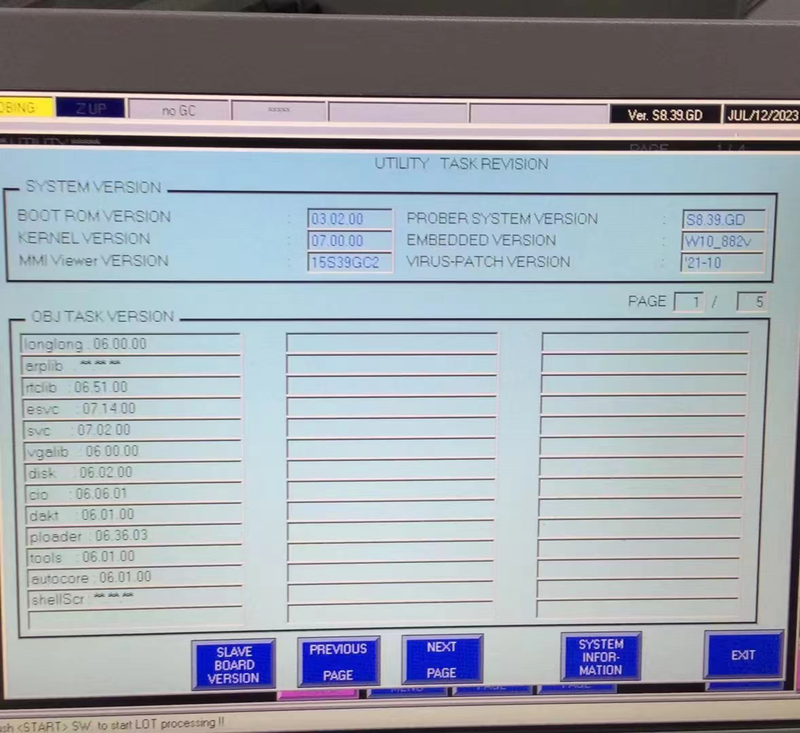 Accretech / TSK FP 2000 Prober