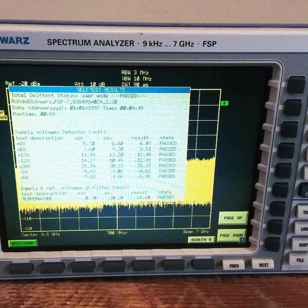 Rohde & Schwarz FSP 7 Spectrum Analyzer