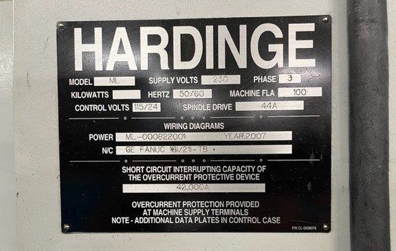 Hardinge ML