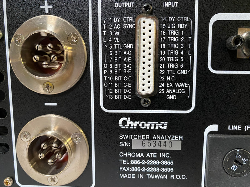 Chroma 650 Switcher Analyzer