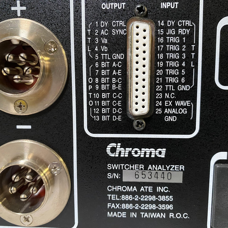 Chroma 650 Switcher Analyzer