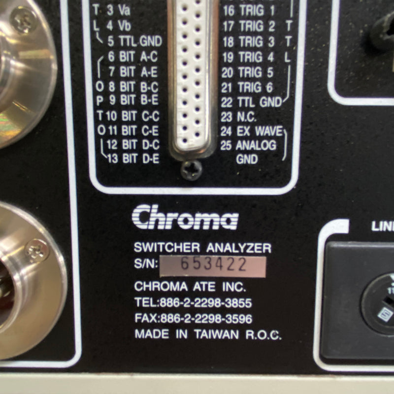 Chroma 650 Switcher Analyzer