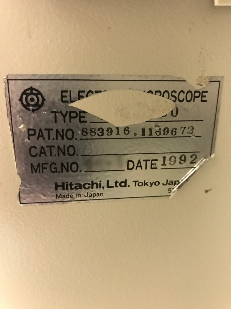 Hitachi HF 2000 TEM