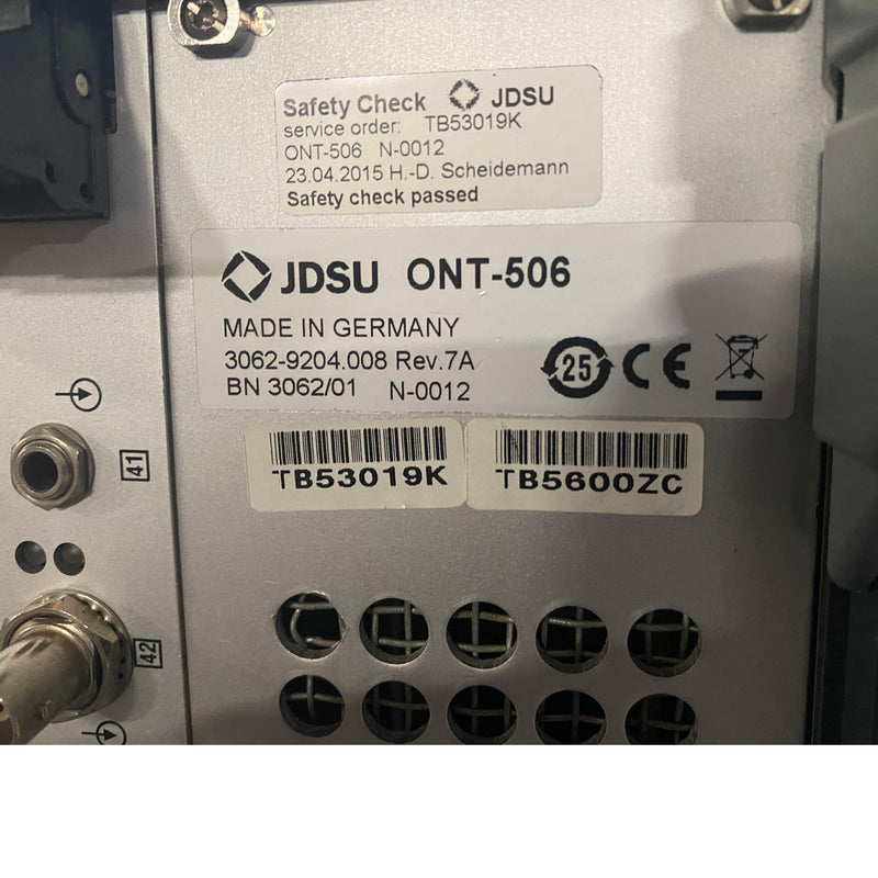 JDSU ONT 506 Optical Network Tester