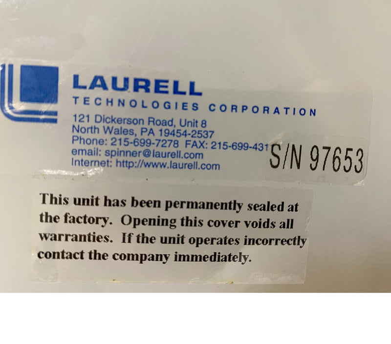 Laurell SSWP 01 Single Spin Wafer Processor