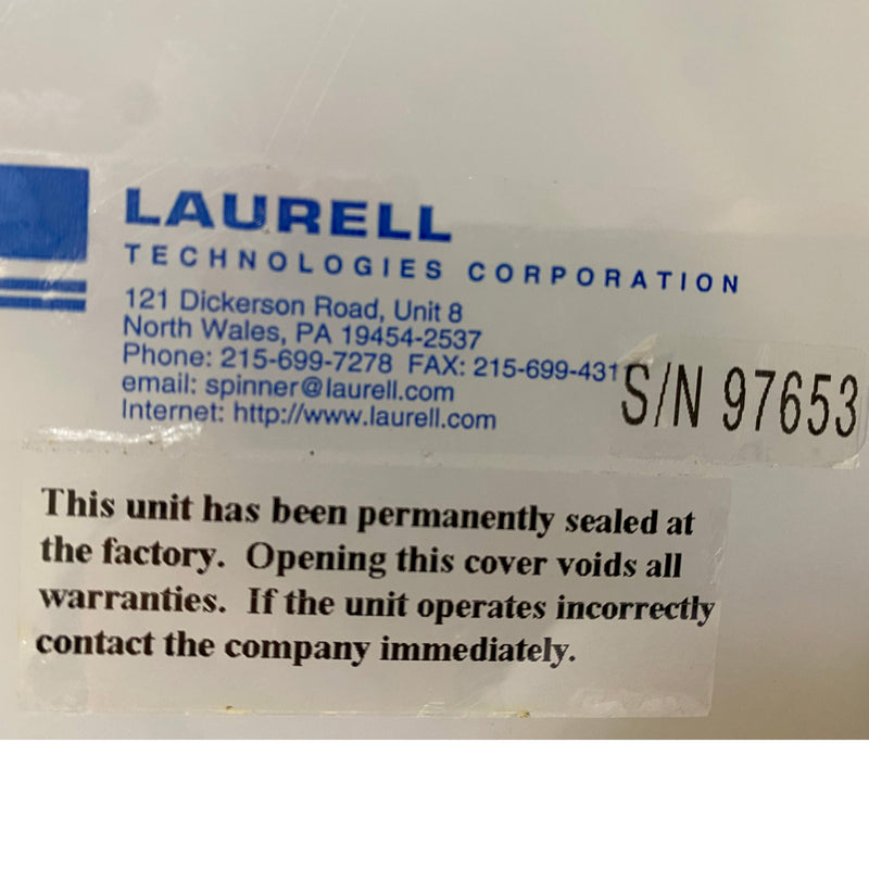 Laurell SSWP 01 Single Spin Wafer Processor