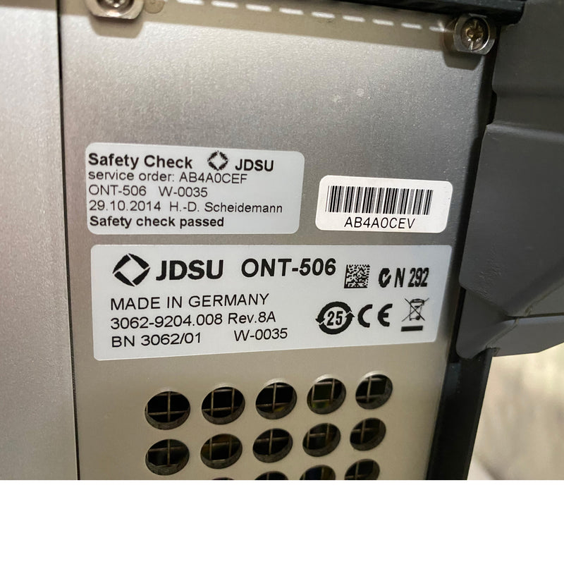 JDSU ONT 506 Optical Network Tester