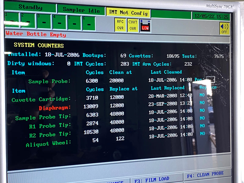 Siemens / Dade Behring Dimension RxL Chemistry Analyzer