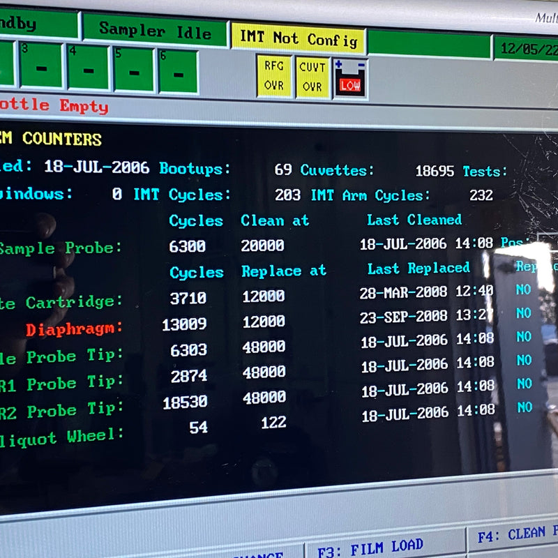 Siemens / Dade Behring Dimension RxL Chemistry Analyzer