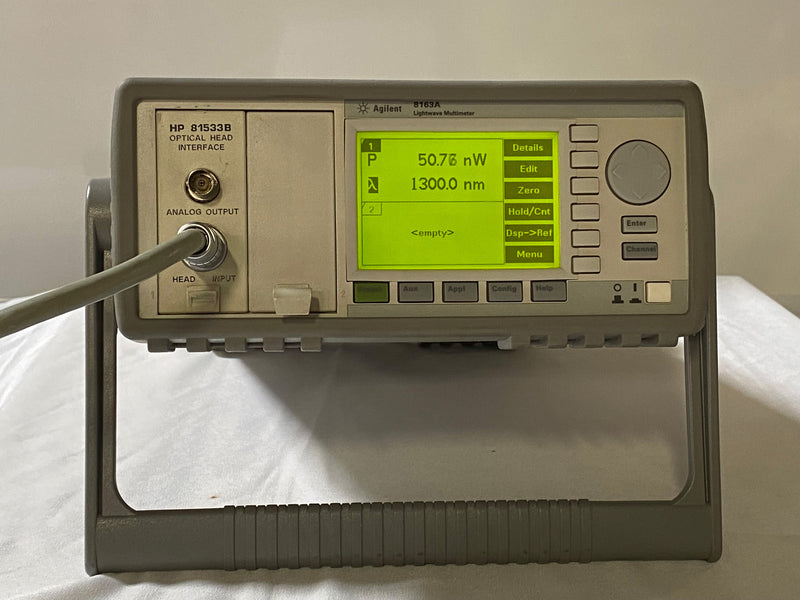 Agilent 8163 A Lightwave Multimeter