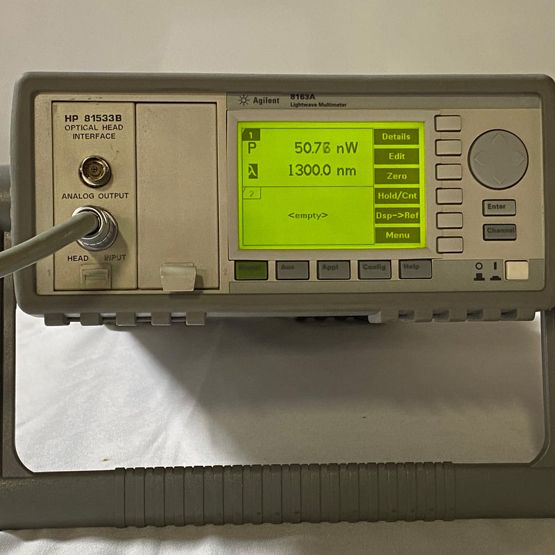 Agilent 8163 A Lightwave Multimeter