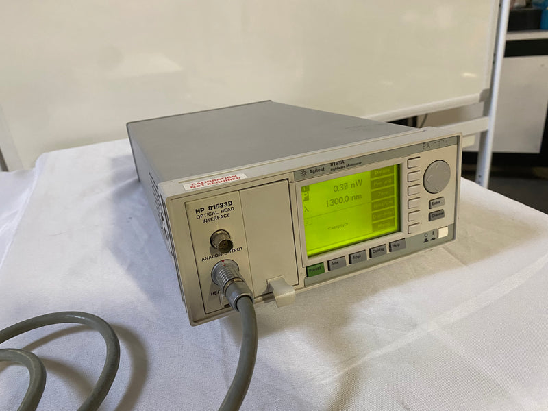 Agilent 8163 A Lightwave Multimeter