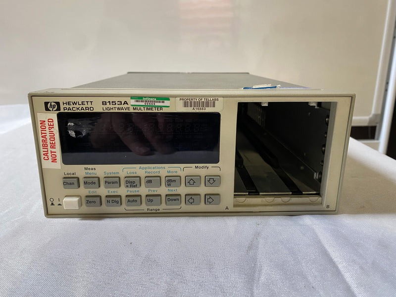 Agilent 8153 A Lightwave Multimeter