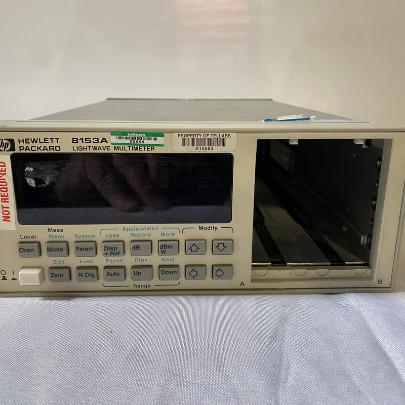 Agilent 8153 A Lightwave Multimeter