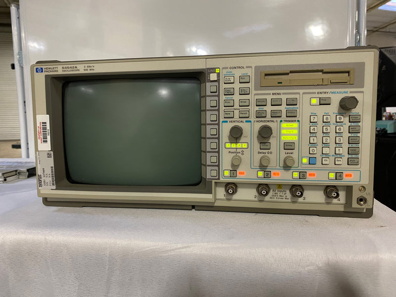 Agilent 54542 A Oscilloscope