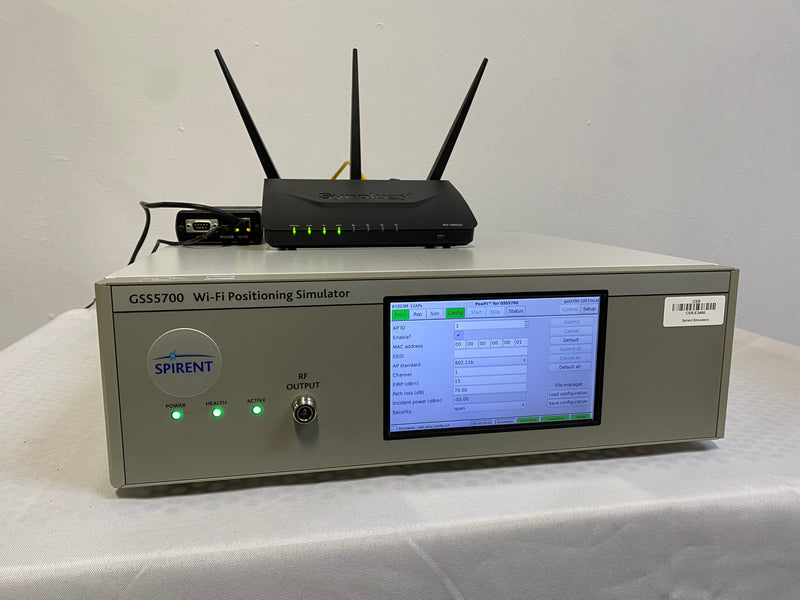 Spirent GSS 5700 Wi-Fi Positioning Simulator