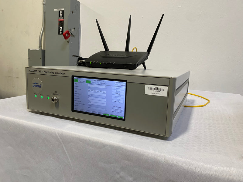 Spirent GSS 5700 Wi-Fi Positioning Simulator