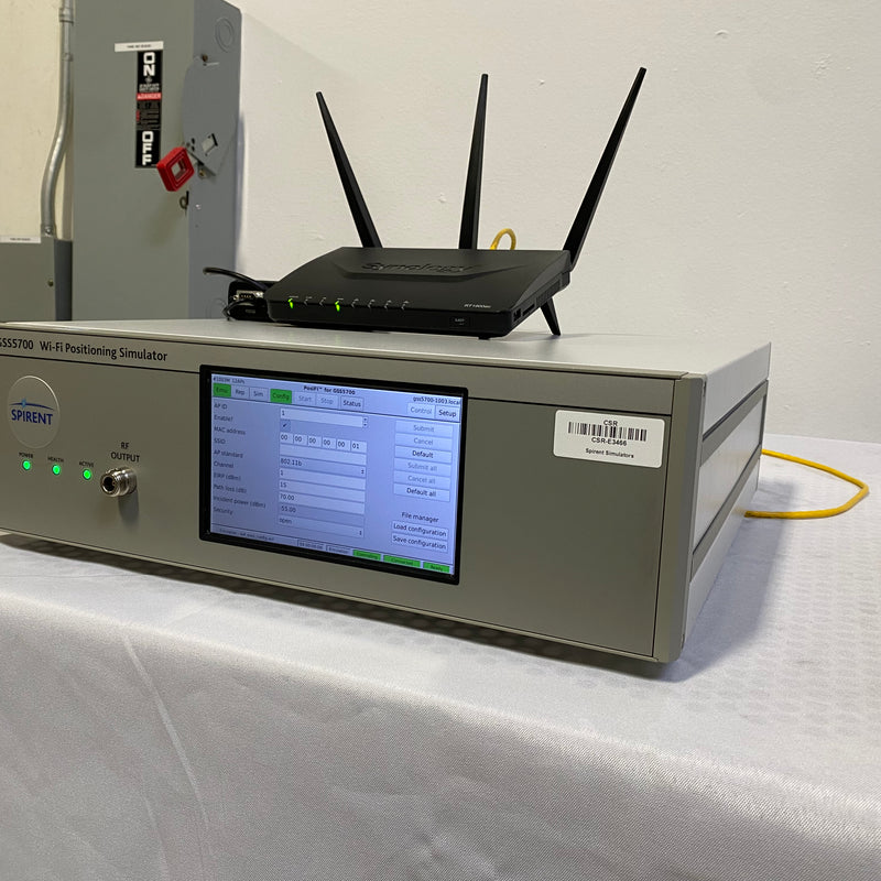 Spirent GSS 5700 Wi-Fi Positioning Simulator