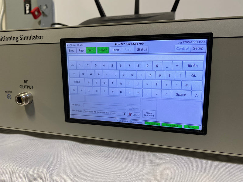 Spirent GSS 5700 Wi-Fi Positioning Simulator