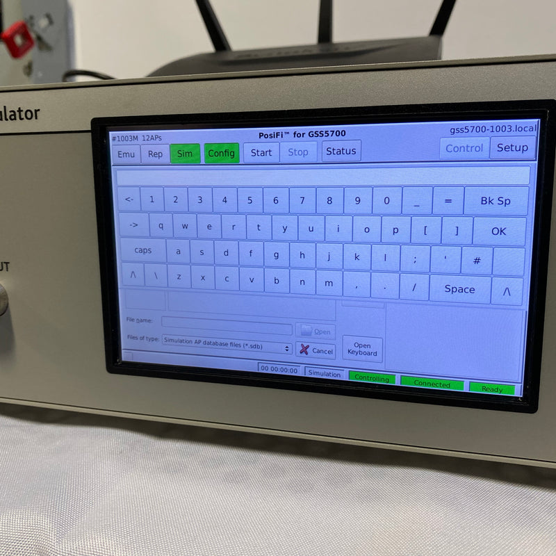 Spirent GSS 5700 Wi-Fi Positioning Simulator