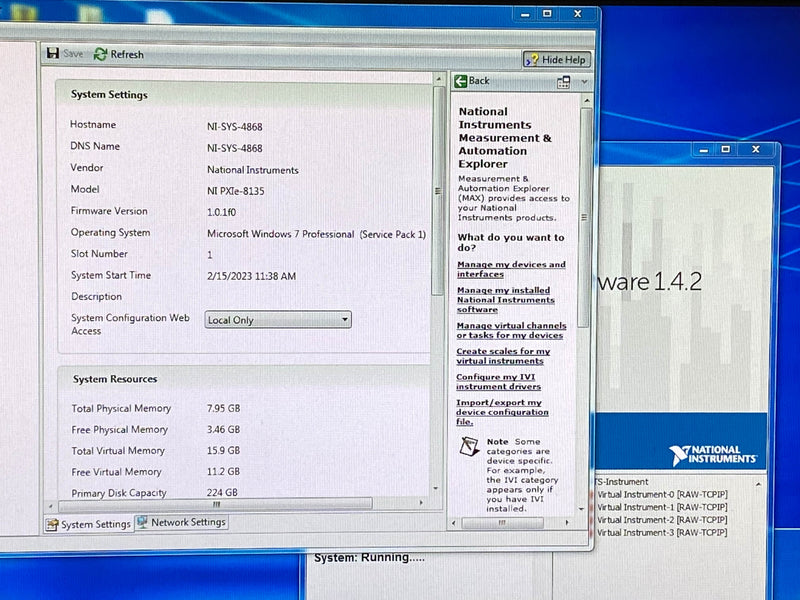 National Instruments NI PXIe 8135 Embedded Controller