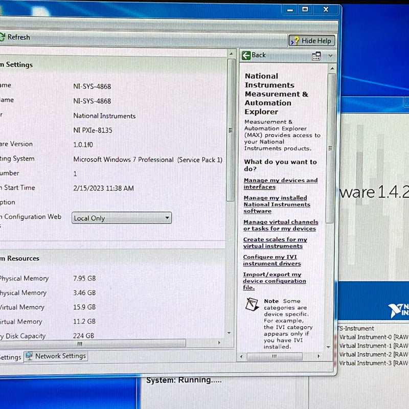 National Instruments NI PXIe 8135 Embedded Controller