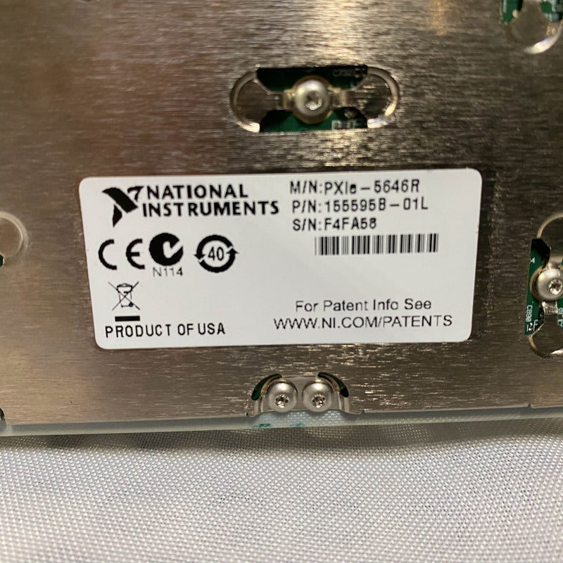 National Instruments NI PXIe 5646 R Vector Signal Transceiver