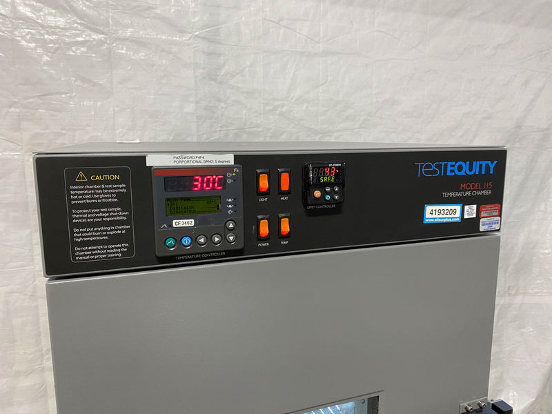 Test Equity 115 Temperature Chamber