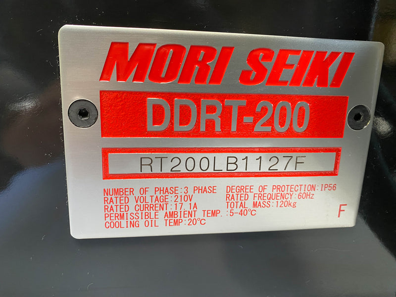 Mori Seiki DDRT 200 CNC Rotary Table