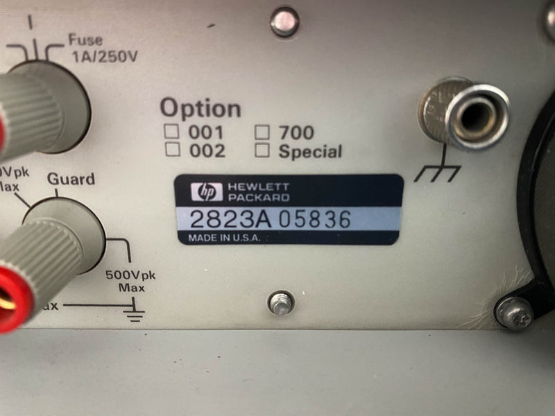 Agilent 3458 A Digit Multimeter