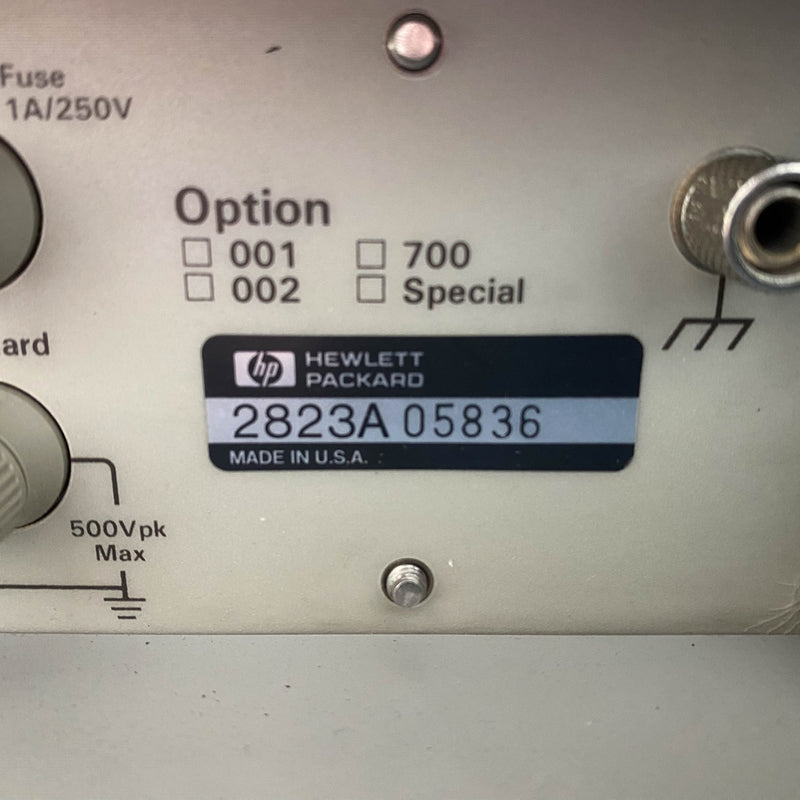 Agilent 3458 A Digit Multimeter