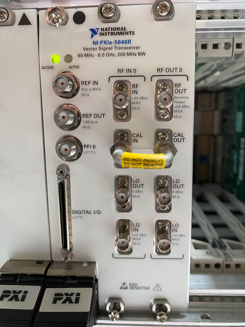 National Instruments NI PXIe 5646 R Vector Signal Transceiver