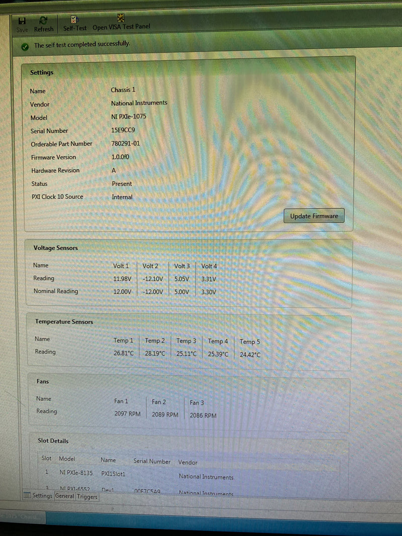 National Instruments NI PXIe 1075 Chassis