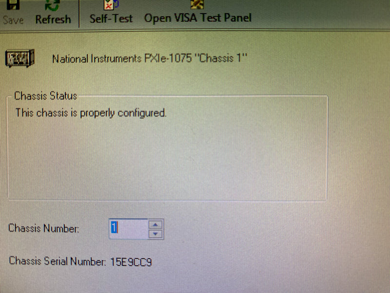 National Instruments NI PXIe 1075 Chassis