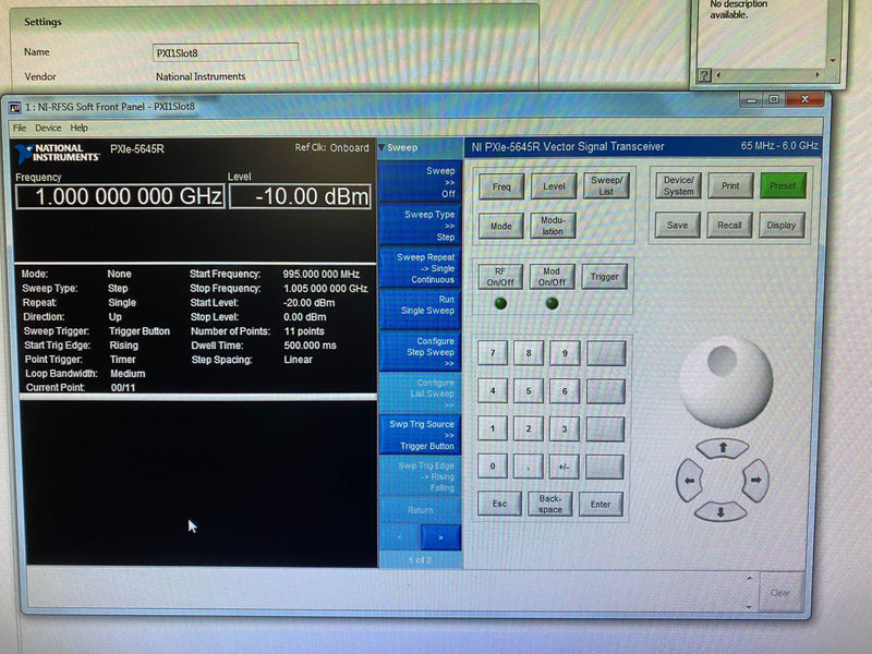 National Instruments NI PXIe 5645 R Vector Signal Transceiver