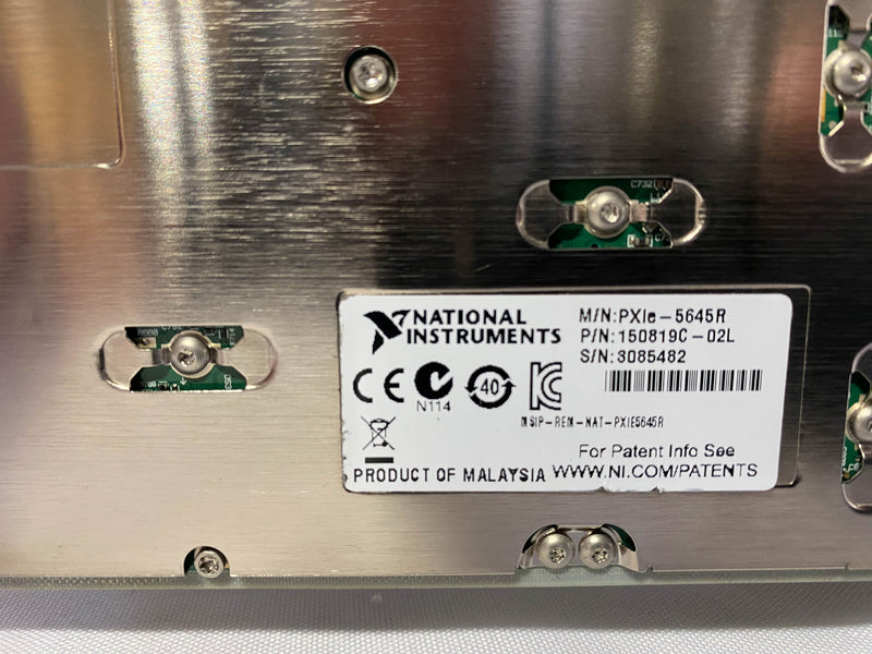 National Instruments NI PXIe 5645 R Vector Signal Transceiver