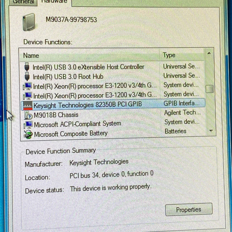 Agilent / Keysight M 9037 A High Performance Embedded Controller