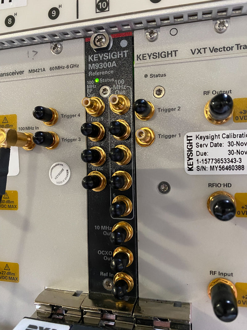 Agilent / Keysight M 9300 A PXIe Frequency Reference