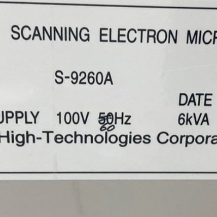 Hitachi S 9260 A CD-SEM