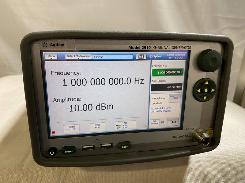 Agilent 2910 RF Signal Generator