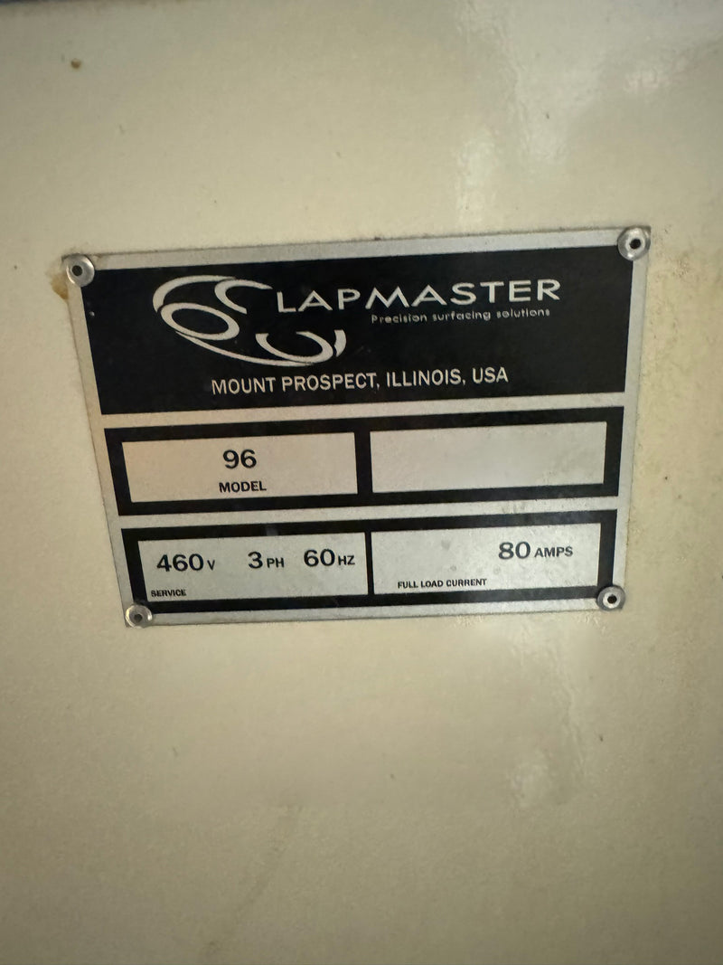 Lapmaster 96 Continuous Polisher