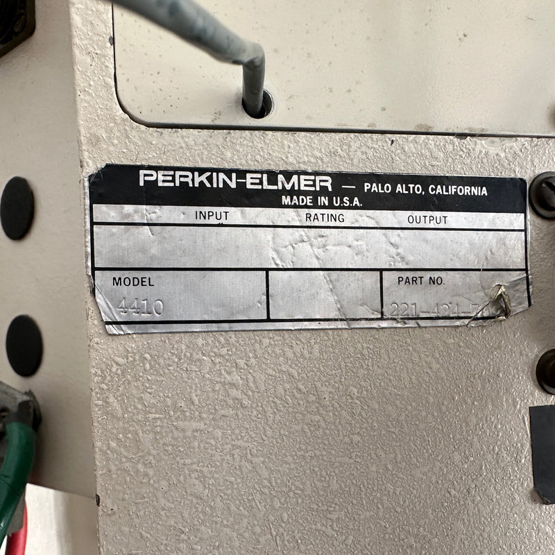 Perkin Elmer 4410 Sputtering System