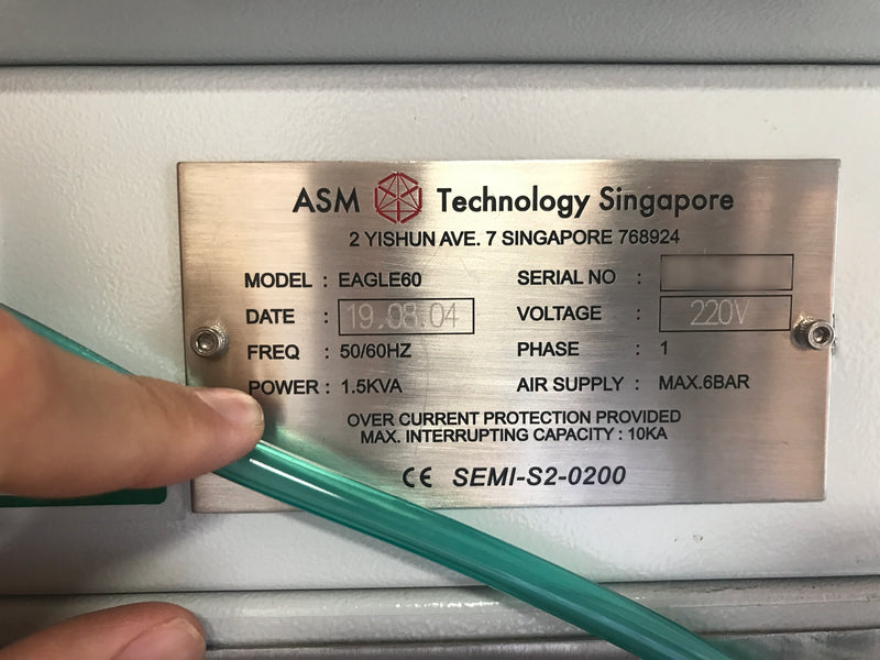 ASM Eagle 60 Gold Wire Ball Bonder