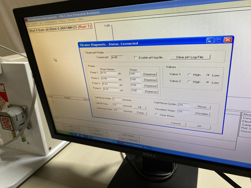 Brookhaven ZetaPALS BI-EKA Electronic Analyzer