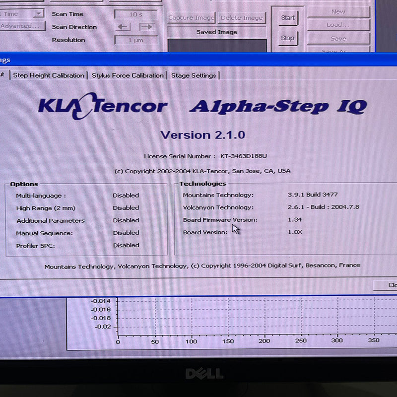 KLA-Tencor Alpha Step IQ Profiler