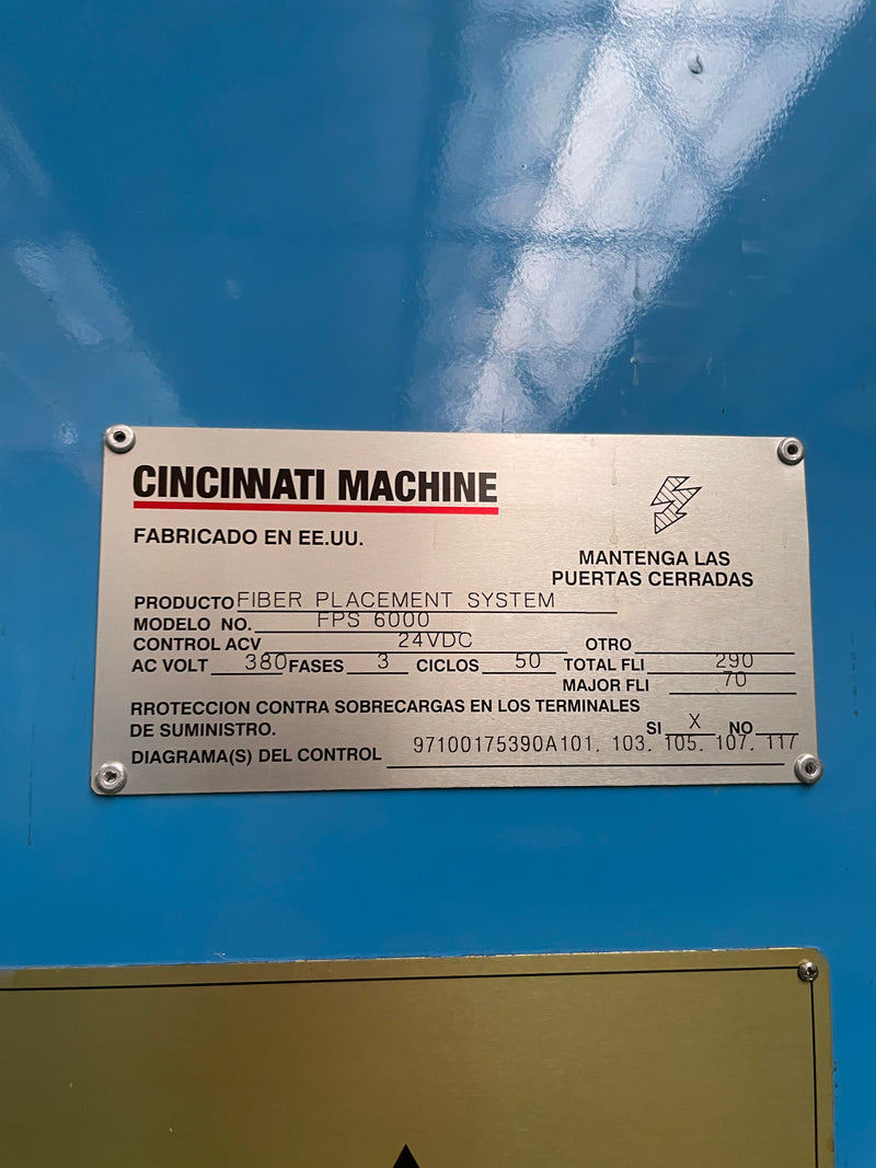 Cincinnati FPS 6000 Fiber Placement System