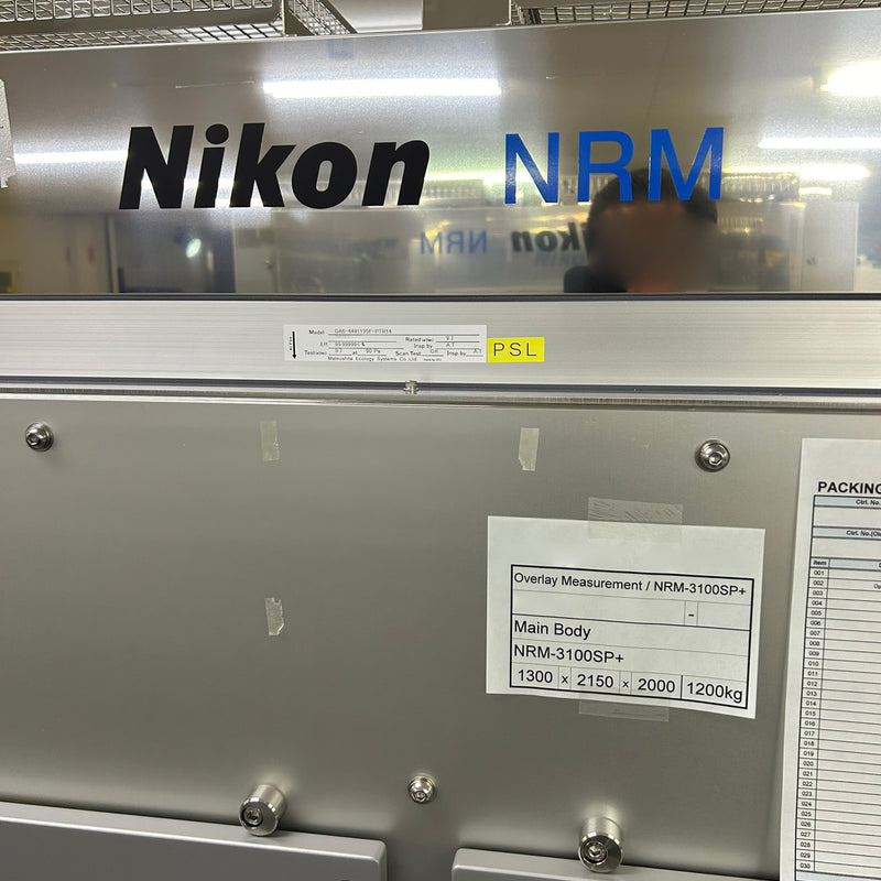 Nikon NRM 3100 SP+ Overlay Measurement