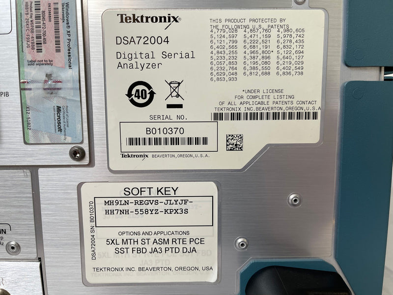 Tektronix DSA 72004 Digital Serial Analyzer